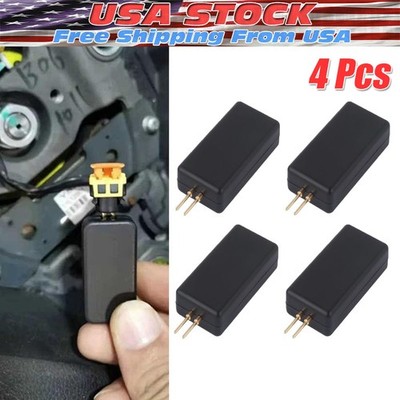 4PCS Car SRS Airbag Simulator Tester, Fault Finding Maintenance and Repair Tool,