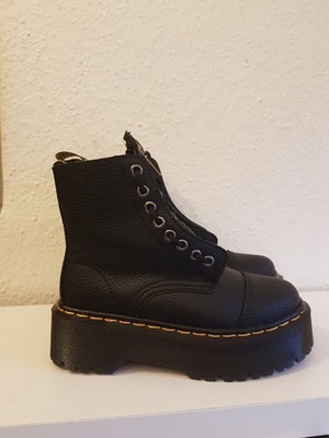 Dr Martens Sinclair Plateaustiefel Grösse 37 Black 1 X Getragen 