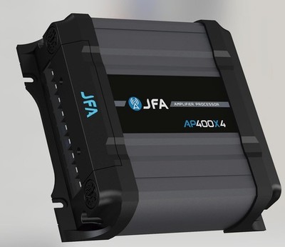2-in-1 Built-in Audio Processor & Car Amplifier 400X4 Class D for &... 