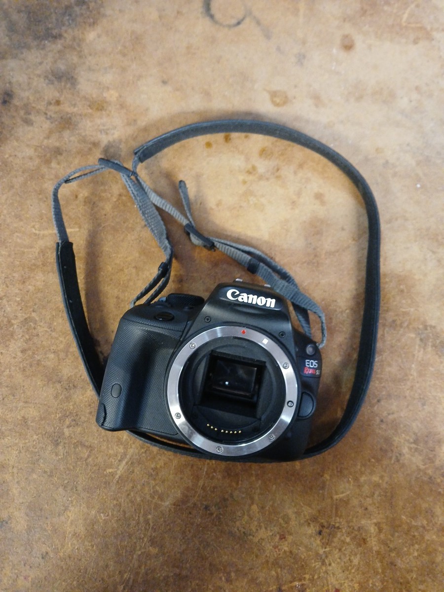 Canon EOS Rebel SL1 Digital SLR Camera Black (with 18