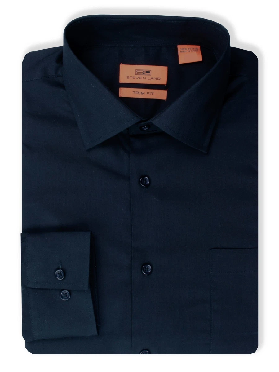Black Regular Size Dress Shirts for Men 16 Size for sale | eBay Black Regular Size Dress Shirts for Men 16 Size for sale | eBay