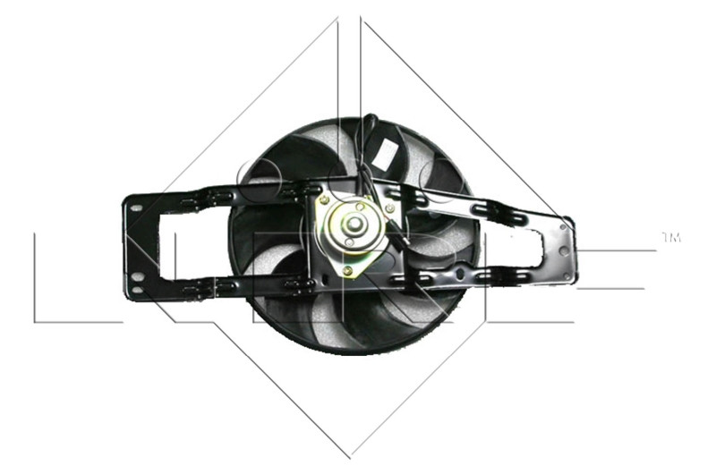NRF 47476 Fan, radiator for RENAULT