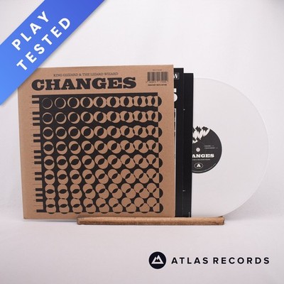 King Gizzard And The Lizard Wizard Changes White LP Album Vinyl Record - NM/NM