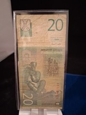 2000 YUGOSLAVIA 20 DINARA BANKNOTE