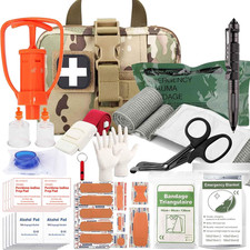 Tactical Ifak Trauma Kit - Emergency First Aid Bleeding Control Kit, Snake Bite