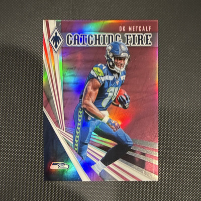 Panini 2019 Phoenix Catching Fire DK Metcalf RC #3 Pink /199 Seahawks