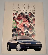 1991 Plymouth Laser Dealer Sales Brochure Flyer