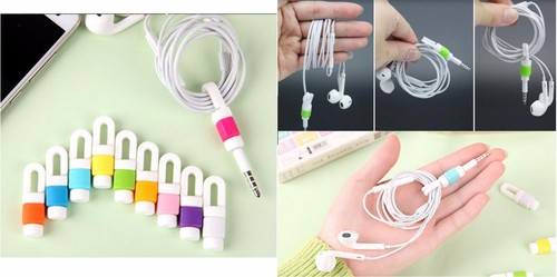 Proteggi Cavo Per IPhone - 4 Pezzi In Silicone, Anti-usura, Per Caricabatterie Lightning - Foto 2