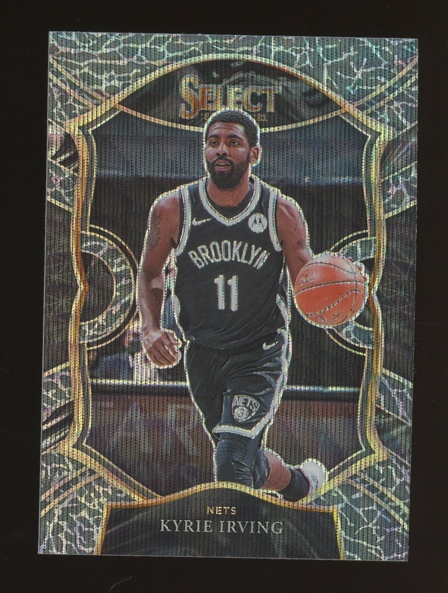 2020-21 Panini Select Elephant Prizm #42 Kyrie Irving Brooklyn Nets