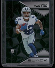 2023 Panini Black #114 Deuce Vaughn
