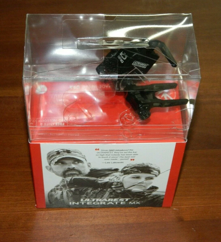 NEW QAD Ultrarest Integrate MX QAD- Black - Bow Rest- LEFT Handed- Integrated - Image 4 of 4