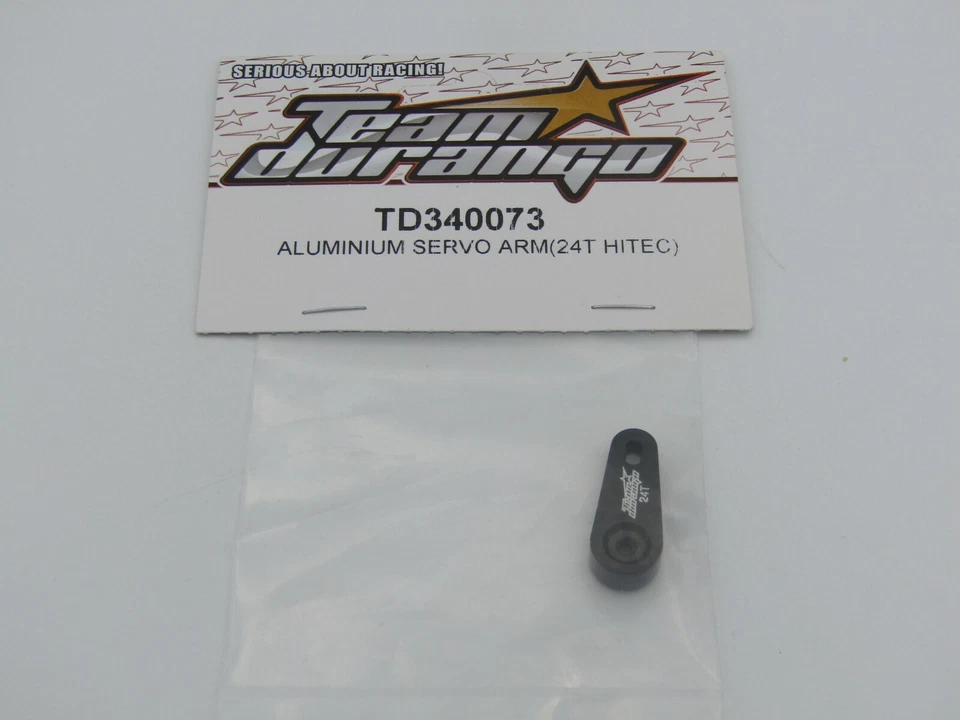 Team Durango Alloy Servo Horn - 24T Spline For Hitec - TD340073 - Image 3 of 4