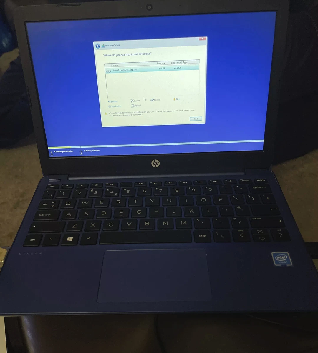 Hp stream 11.6 inch celeron 2gb 32gb cloudbook sale