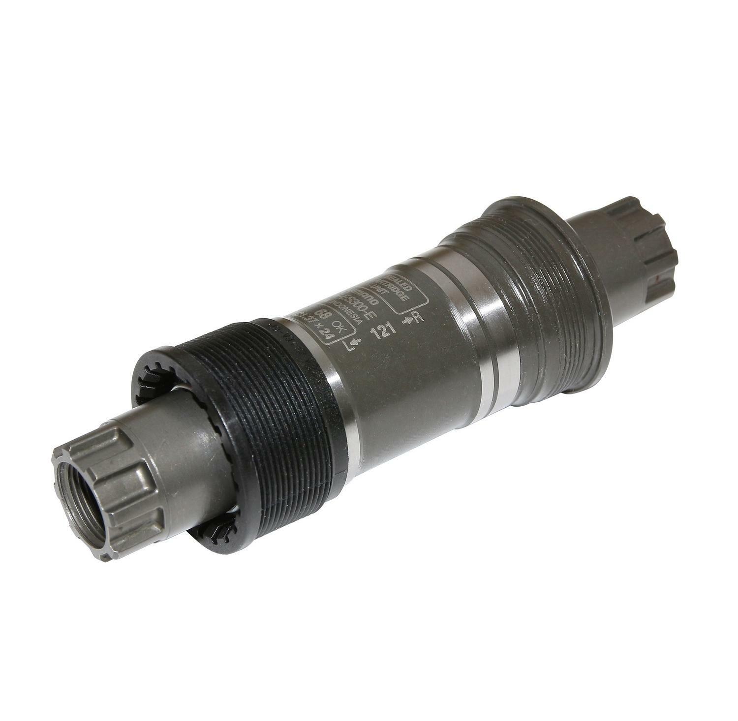 Boîtier de pédalier Shimano ES300 Octalink 118mm filetage anglais BSA 73mm pour VTT et VTC