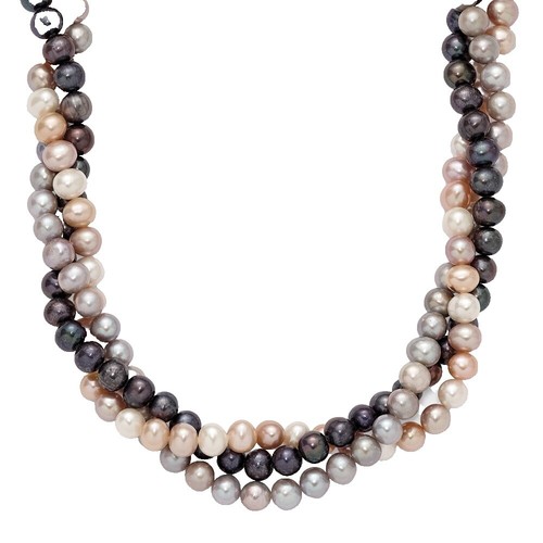 Iris & Lily London Freshwater Pearl Multicolor 33” Long  display picture 1
