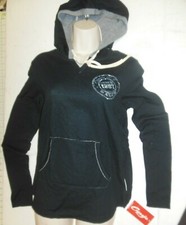 Capezio Dancer Hoody Pullover Black/Heather Gray Studded Many Sizes GIRLS ladies