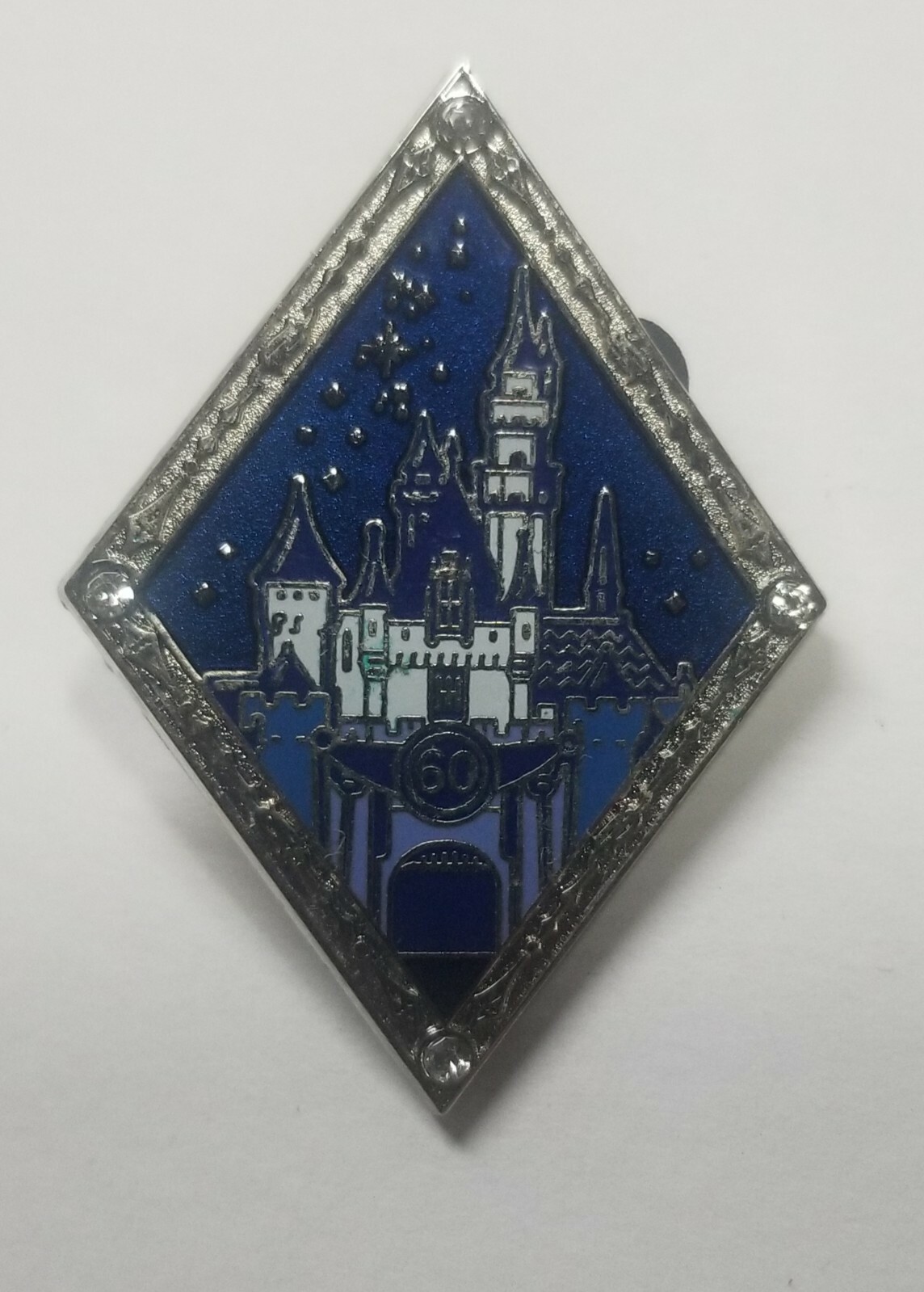 Disney Cast Exclusive 60th Anniversary Diamond Castle Commemorative Pin 2015 