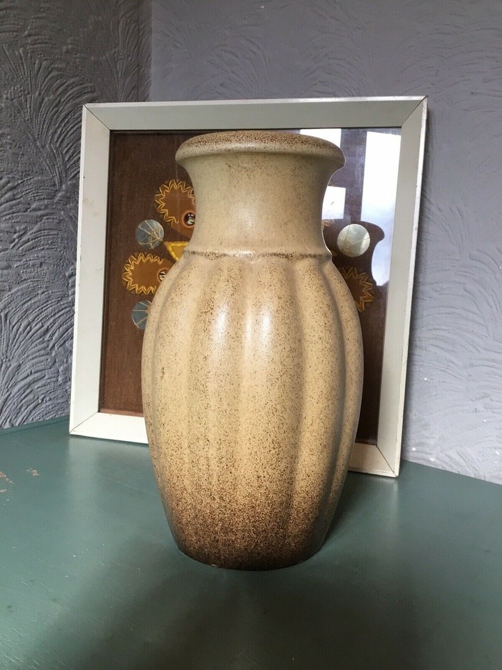 Vintage Mid Century 60s Large VaseKermik ScheurichWest German 49226