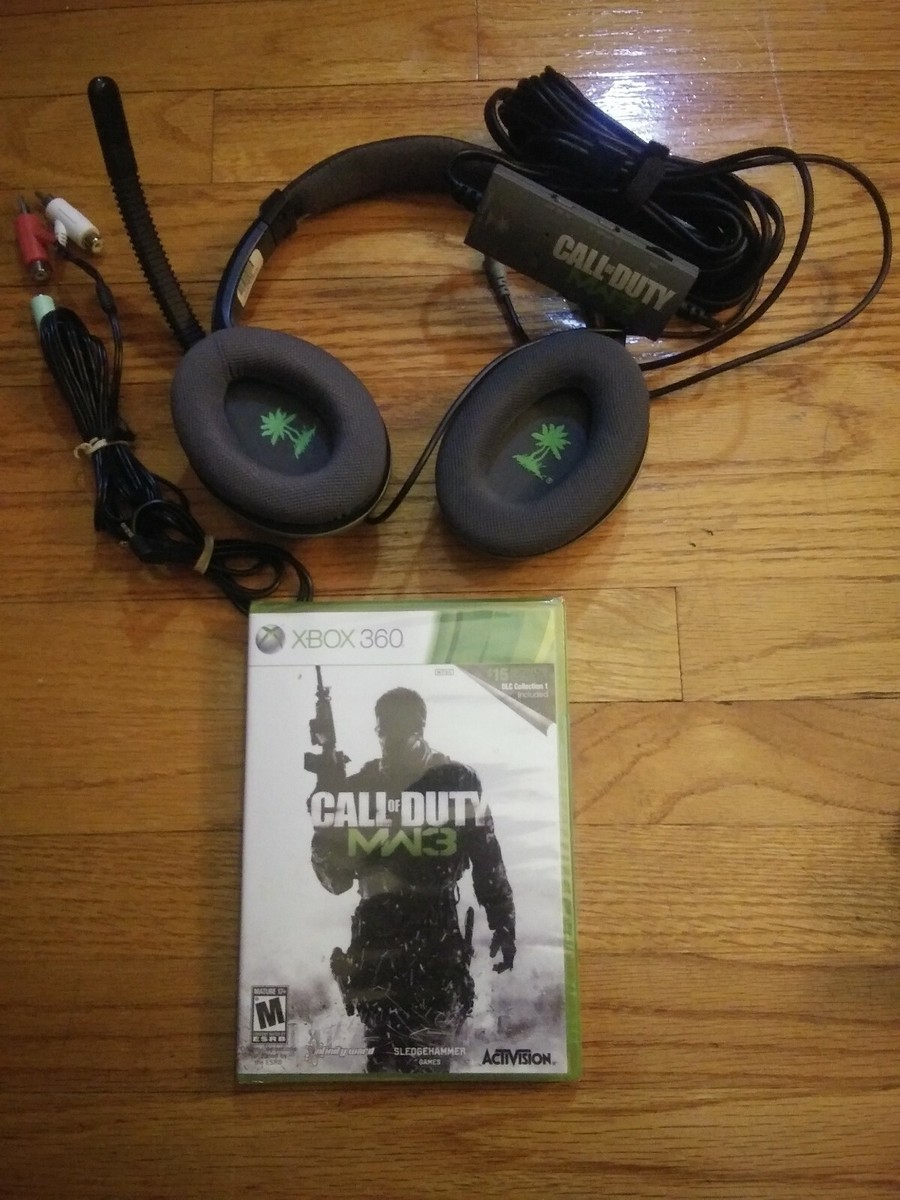 Xbox 360 Mw3 Turtle Beach Headset Turtle-Beach Earforce Foxtrot