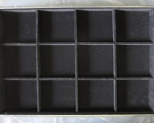 Display Tray 12 Large Dividers Storage Craft Sewing DIY Beads 350 x 240mm