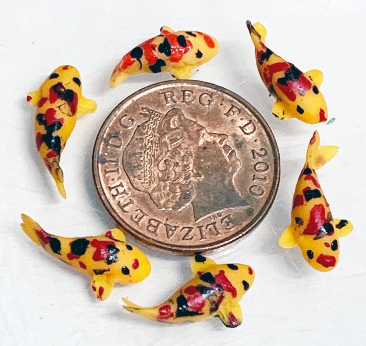 Casa Delle Bambole In Miniatura Set Di 3 Paperelle Di Gomma - Foto 3