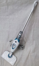 Black+Decker Dampfbesen Steam-Mop Basic FSM1615 1300W Weiß Türkis