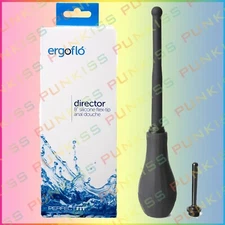 ERGOFLO Director Flex Tip Anal Bulb Douche💋Colonic Irrigation Enema Cleaner Set