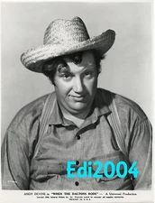 ANDY DEVINE Vintage Original Photo 1940 "WHEN THE DALTONS RODE" Comedy Actor