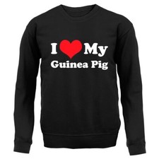 I Love My Guinea Pig - Adult Hoodie / Sweater - Pigs Cute Pet Pets Lover Funny