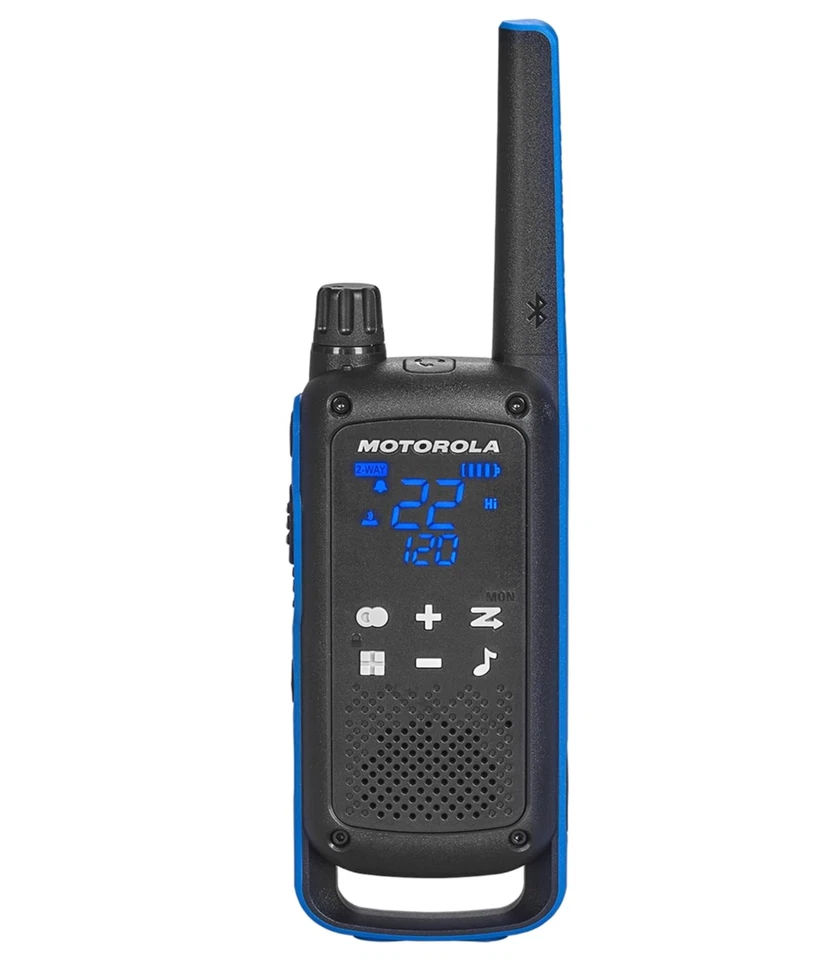 Motorola Solutions T802 Two Way Radios w/ 2 PTT Earpieces, Bluetooth 2-Pack - Image 2 of 4