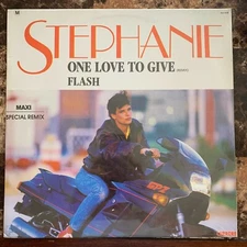 STEPHANIE –ONE LOVE TO GIVE- 1987 PROMO MEXICAN 12" MAXI SINGLE STILL SEALED