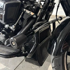 Front Engine Guard Flat-Out Crash Bar for Harley Touring Road Glide Street Glide