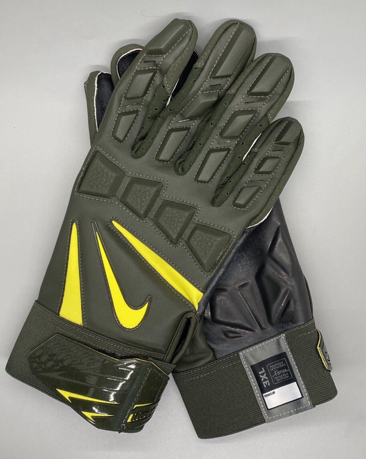 NEW Oregon Ducks PE Hyperbeast Hydrogrip 3XL NIGHTMARE GREEN NIKE PROMO GLOVES