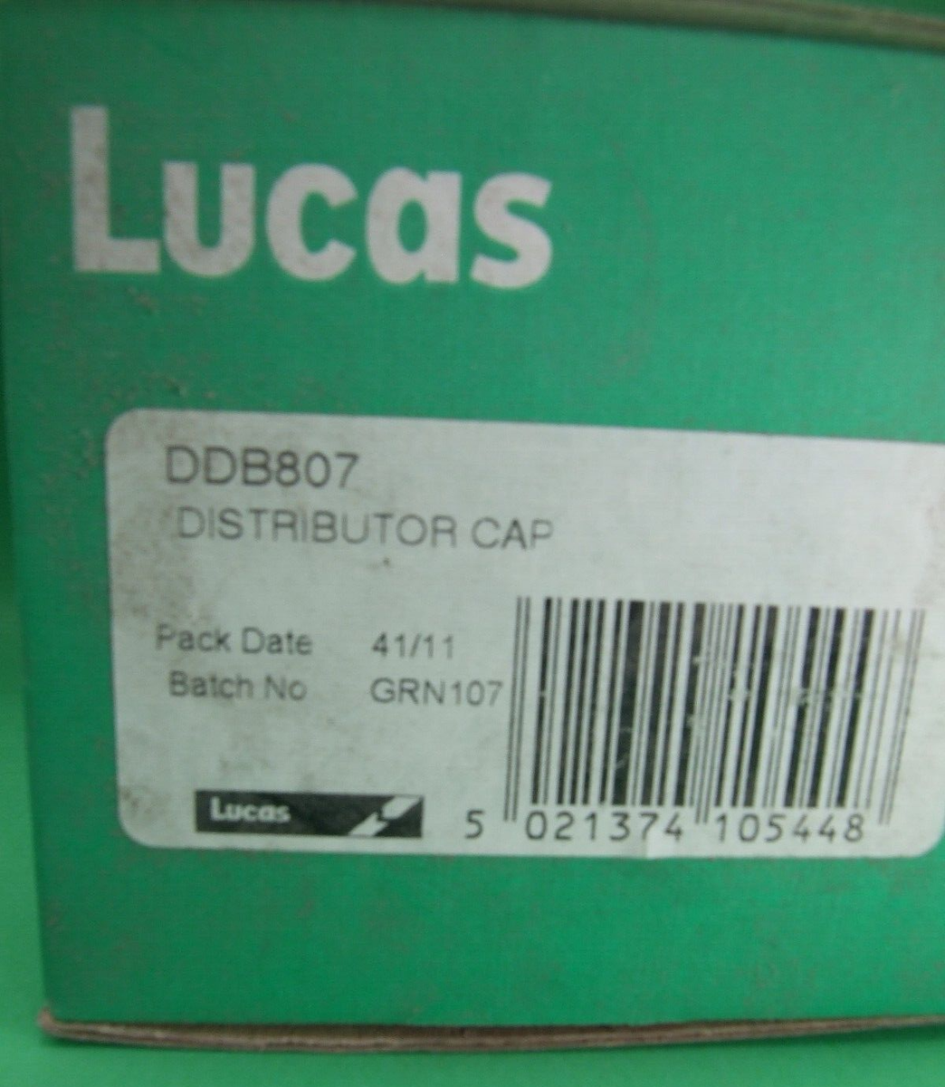 Lucas DDB807 Distributor Cap Fits Citroën Ax, Bx Peugeot 106, 205