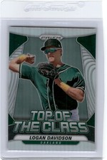 LOGAN DAVIDSON 2020 PRIZM TOP OF THE CLASS SILVER PRIZM ATHLETICS K3