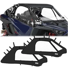 PAIR Soft Upper Door Cab Enclosures set for Polaris RZR PRO XP Turbo R 2020-2025