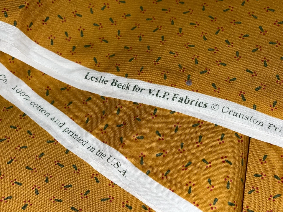 Por 1/2 yarda Vintage Pequeño Estampado Floral Sue Beck para Tela de Algodón Calico Cranston Foto 3 de 4
