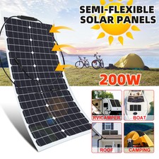 200W Flexible Solar Panel IP65 Waterproof For...