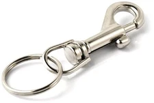 KEY-BAK-Original Snap Hook Key Ring -Free Post #5905