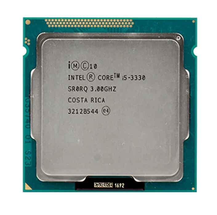 Intel Core i5-2300 i5-2320 2400 2500 3330 3450 3470 3570 LGA1155 CPU processor - Image 2 of 4