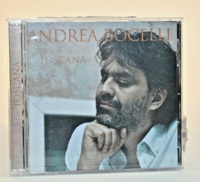 Andrea Bocelli, Lot Of 5 Music CDs Romanza Amore, Toscana, Aria Sogno