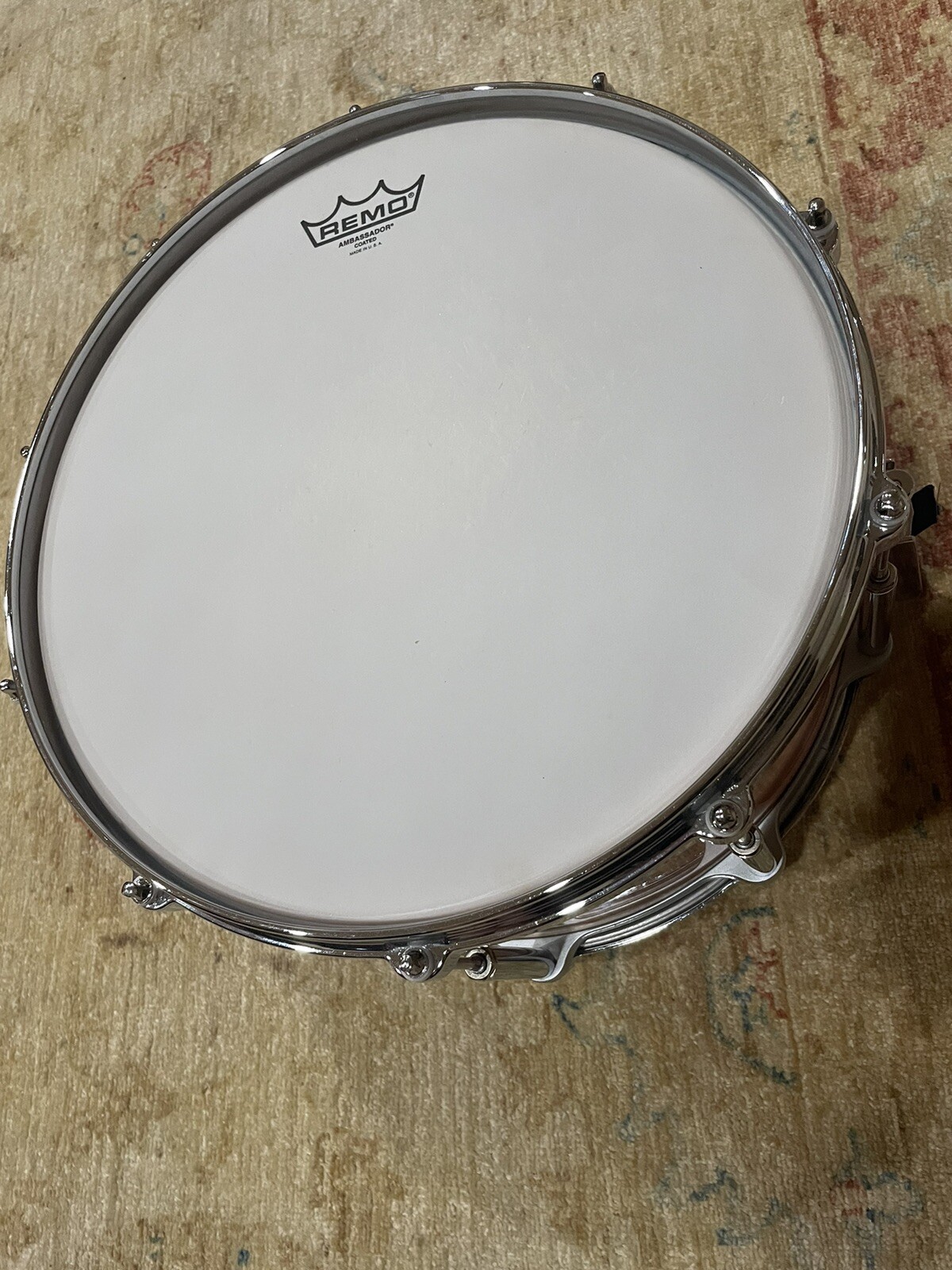 Pearl Free Floating Copper Snare Drum 14 X 6.5 Excellent Condition