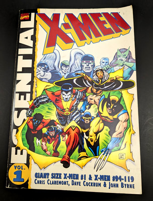 Marvel Essential X-Men Volume 1 Softcover Book 2001 Chris Claremont Good