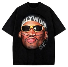 Dennis Rodman NWO Hollywood WCW Rodzilla Wrestling 90's Vintage Design T-Shirt