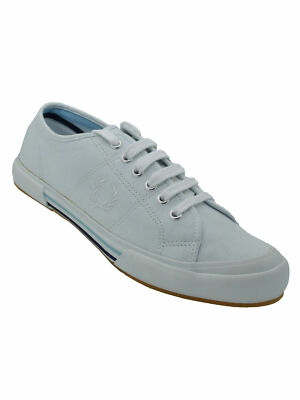 Fred Perry Herren Schuh Turnschuh Sportschuhe Sneaker B708 Weiß Ice 5799