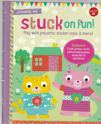 Stuck on Fun! : Play with patterns, sticker tape, and more! HB Activity Book