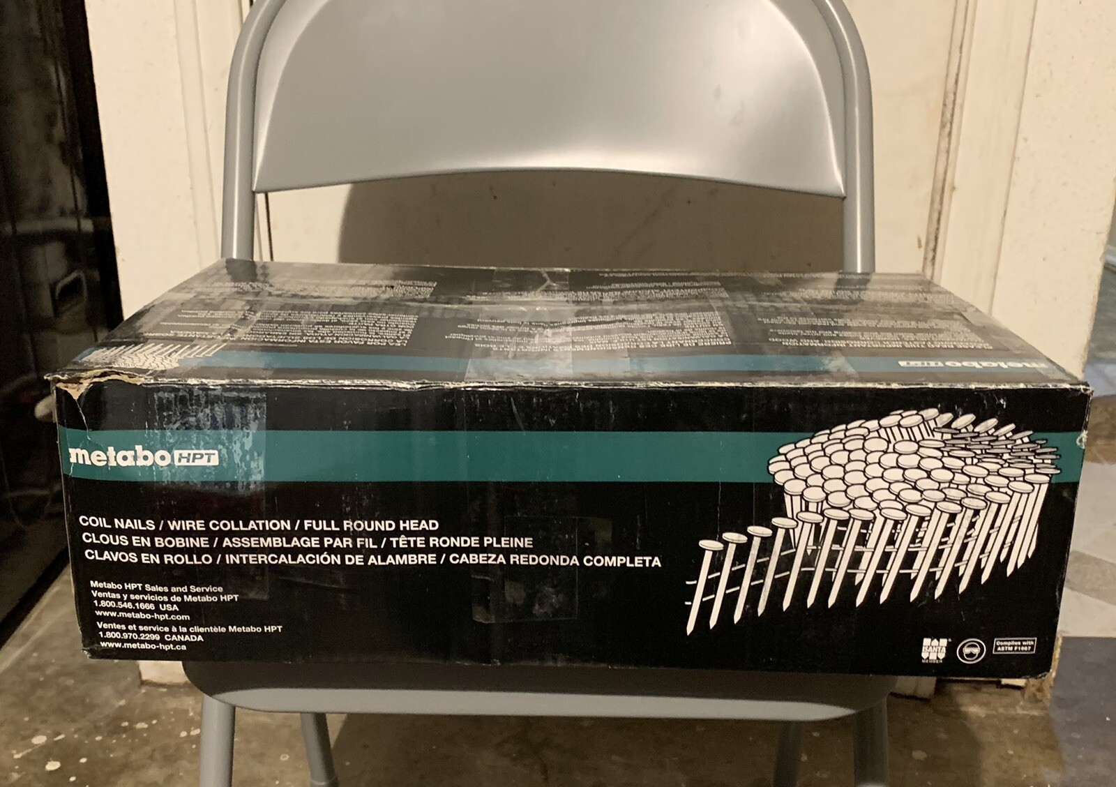 Metabo Hitachi 12111HPT 1 1/4" Inch Roofing Nails Roofing NAILS .120