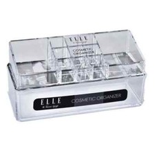 Stackable Cosmetic Organizer with 11 Compartments  Drawer Section