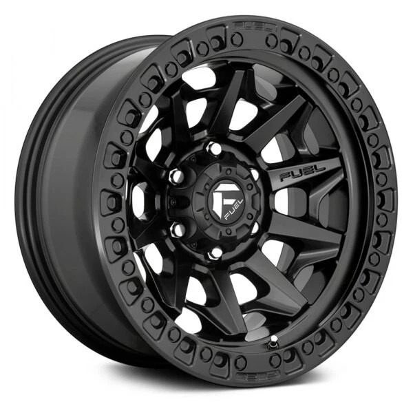 17 FUEL COVERT BLACK WHEELS RIMS 17X9 5X127 D69417907550 D695 +1 5X127 5X5 (5) Foto 4 de 4