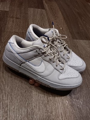 Nike Dunk Low Wolf Grey Pure Platinum White/Gray Leather Low Top Sz 10n
